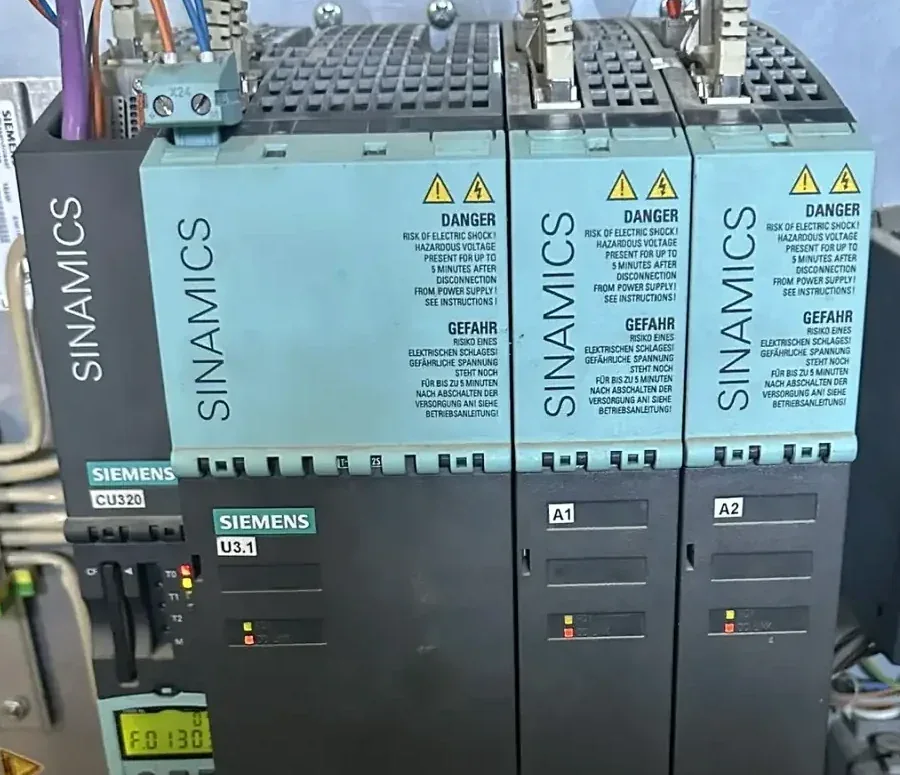Преобразователи Siemens SINAMICS на промышленной установке